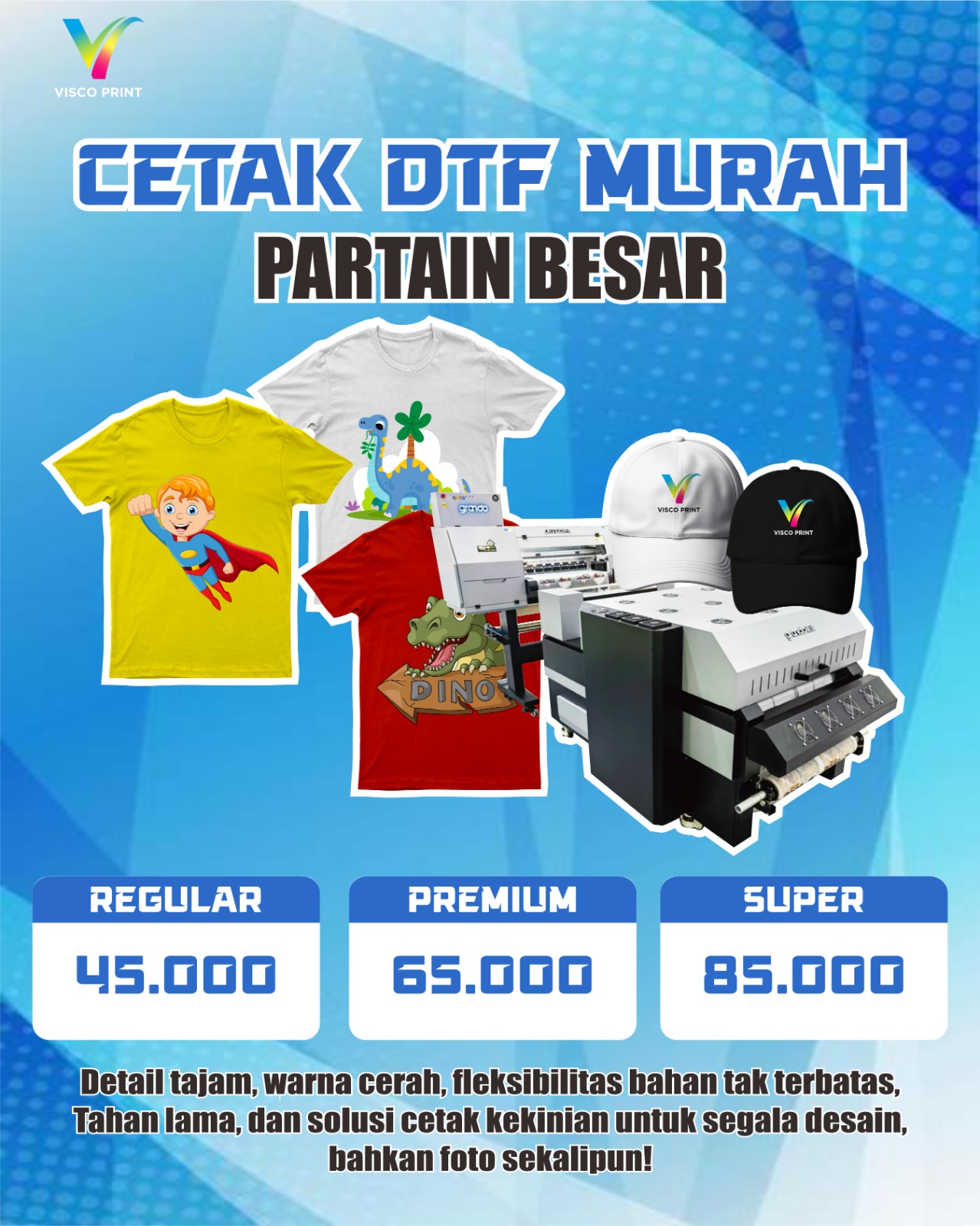 Stiker UV DTF